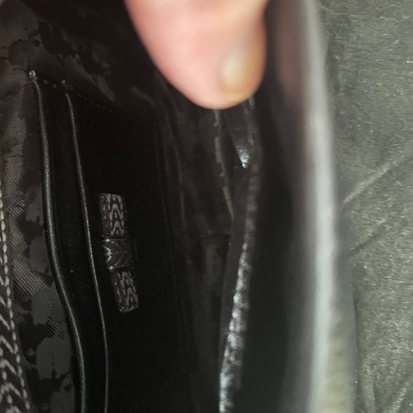 Karl Lagerfeld Black small  bag, leather - Picture 3 of 5